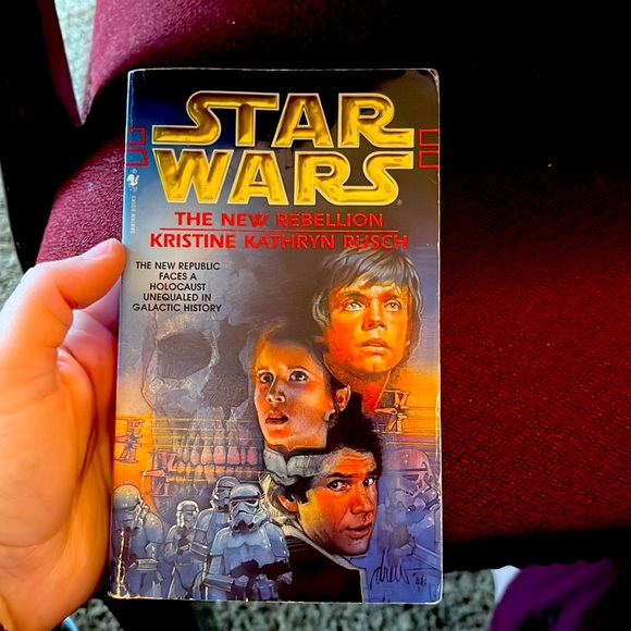 Paperback Book, Star Wars Legends, The New Rebellion, By Kristine Kathryn Busch - Picture 1 of 6